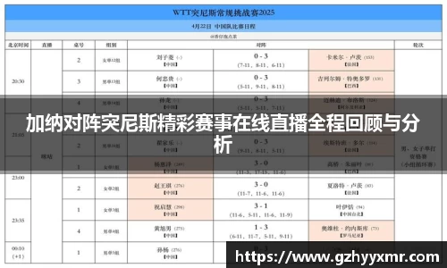 加纳对阵突尼斯精彩赛事在线直播全程回顾与分析