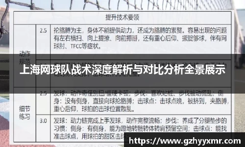 上海网球队战术深度解析与对比分析全景展示